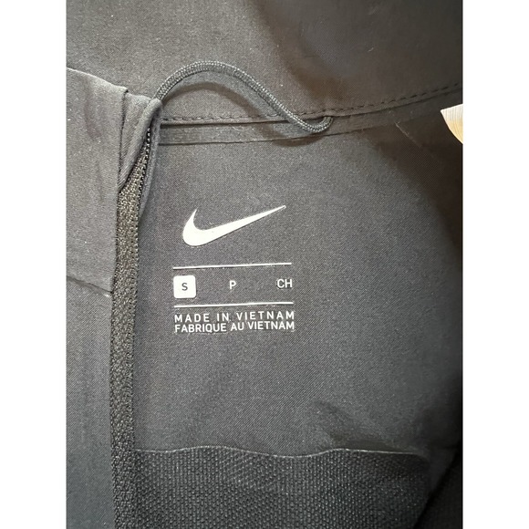 Nike Womens Running Jacket Size Small Stadium 3M Twill Dri-Fit Black - Picture 2 of 8